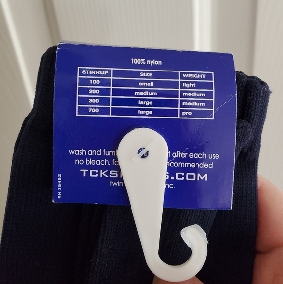 NWT TCK Baseball Stirrup Large Navy/red/white. - Picture 4 of 5